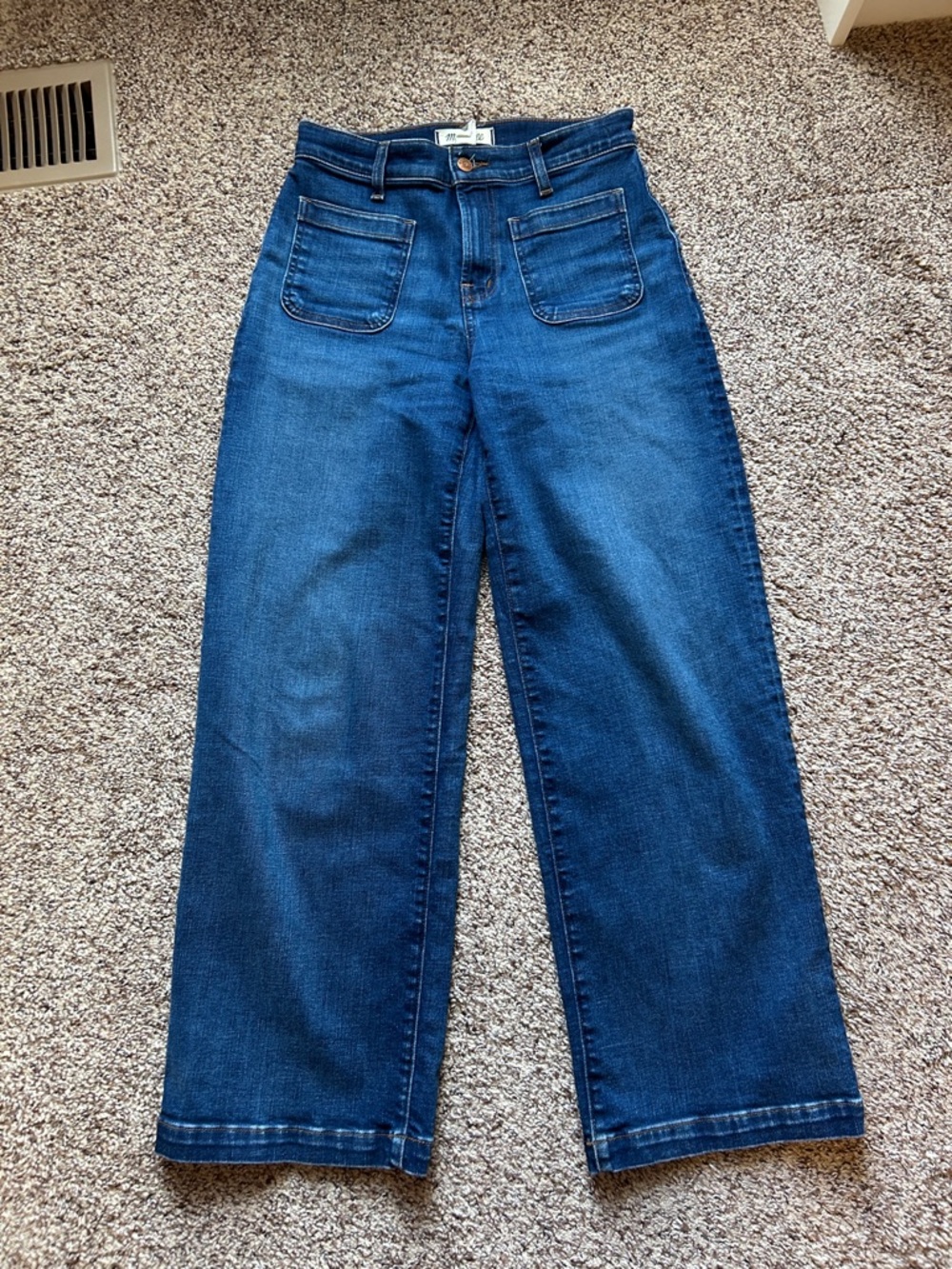 Madewell Emmett wide leg jeans
